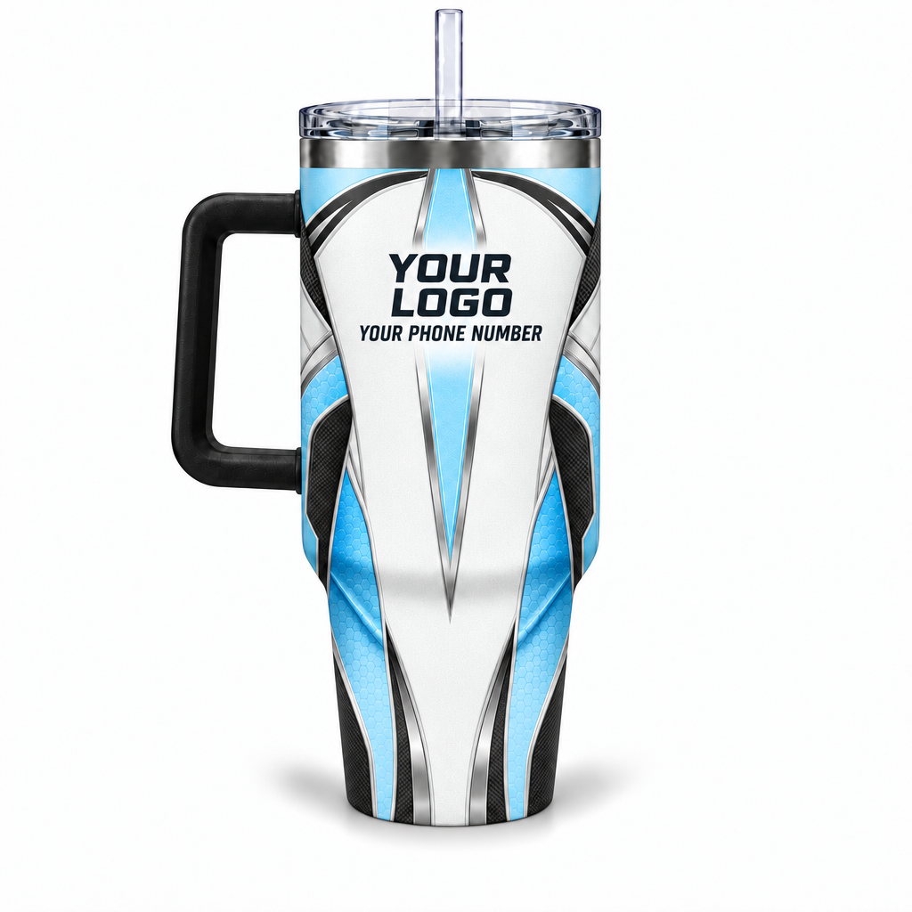 HTJS028 personalized tumbler 40oz back product mockup