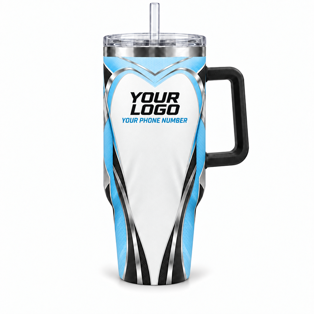 HTJS028 personalized tumbler 40oz front product mockup