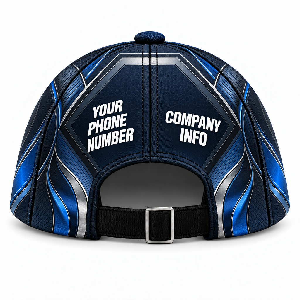 HTJS030 personalized cap back product mockup