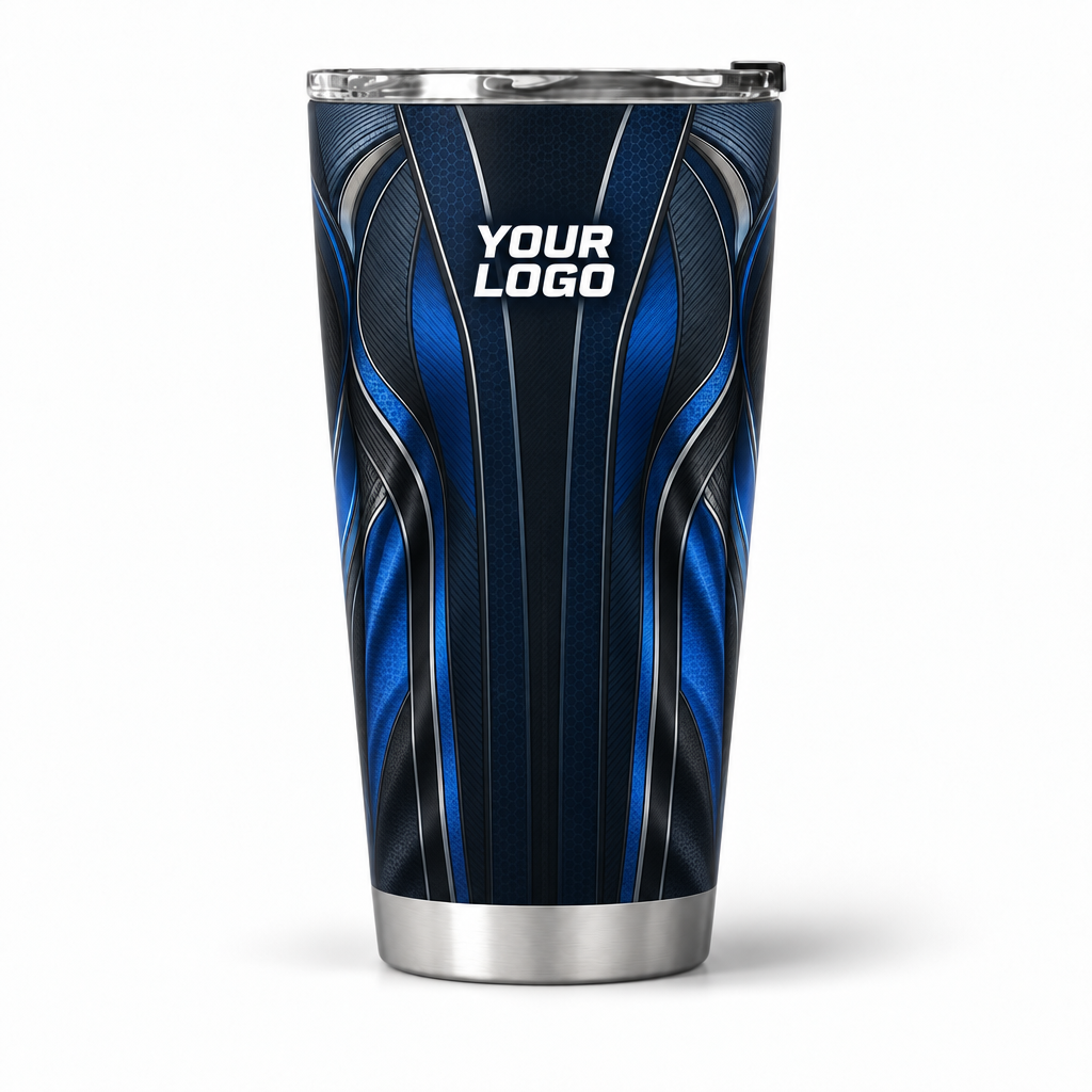 HTJS030 personalized tumbler 20oz front product mockup