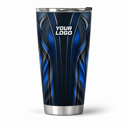 HTJS030 personalized tumbler 20oz front product mockup