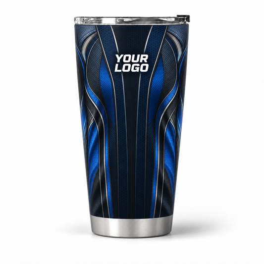 HTJS030 personalized tumbler 20oz front product mockup