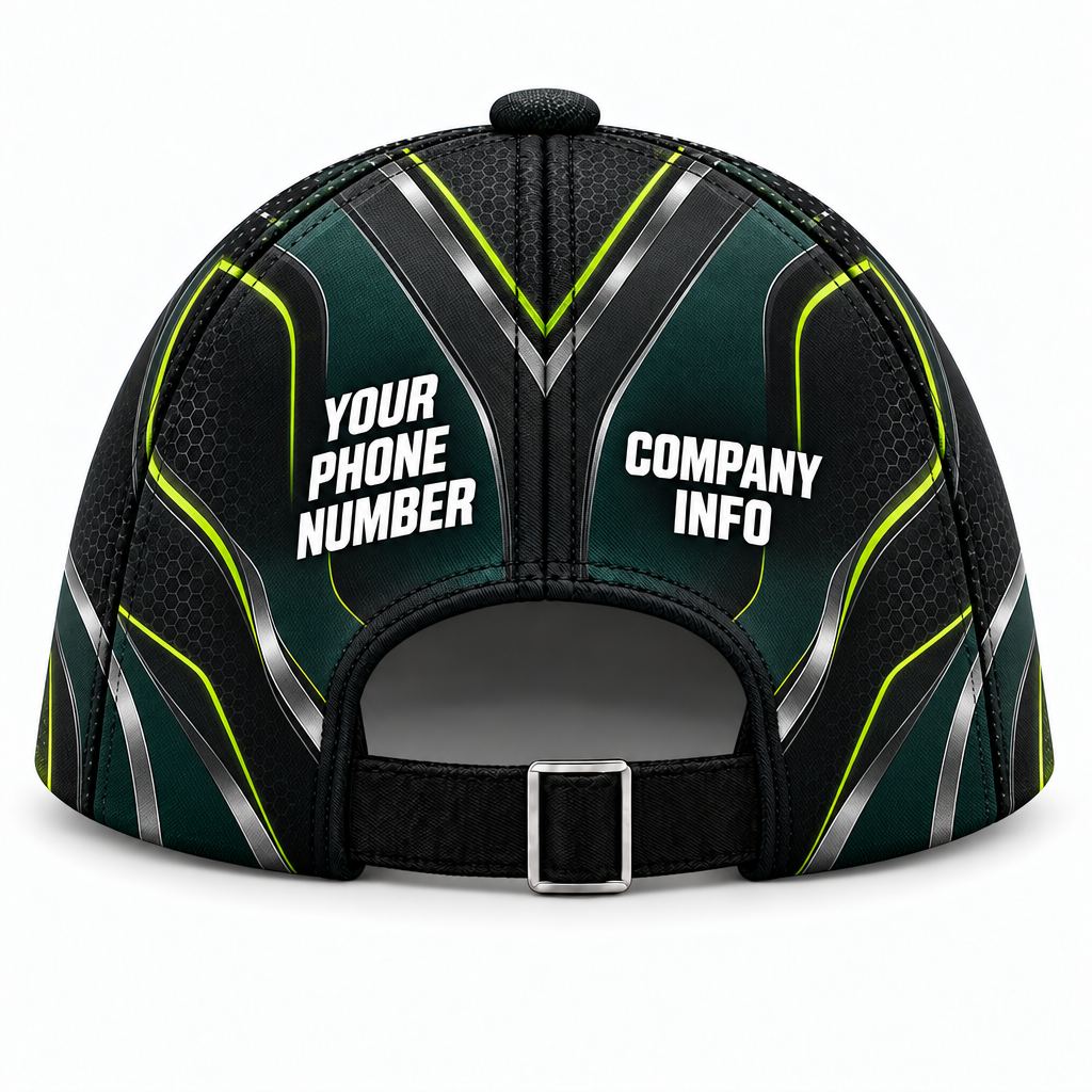 HTJS031 personalized cap back product mockup