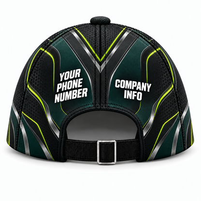 HTJS031 personalized cap back product mockup