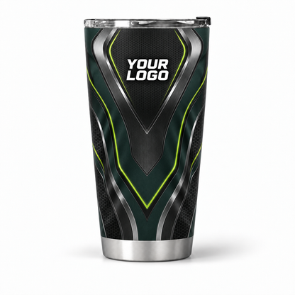 HTJS031 personalized tumbler 20oz front product mockup