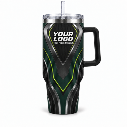 HTJS031 personalized tumbler 40oz front product mockup