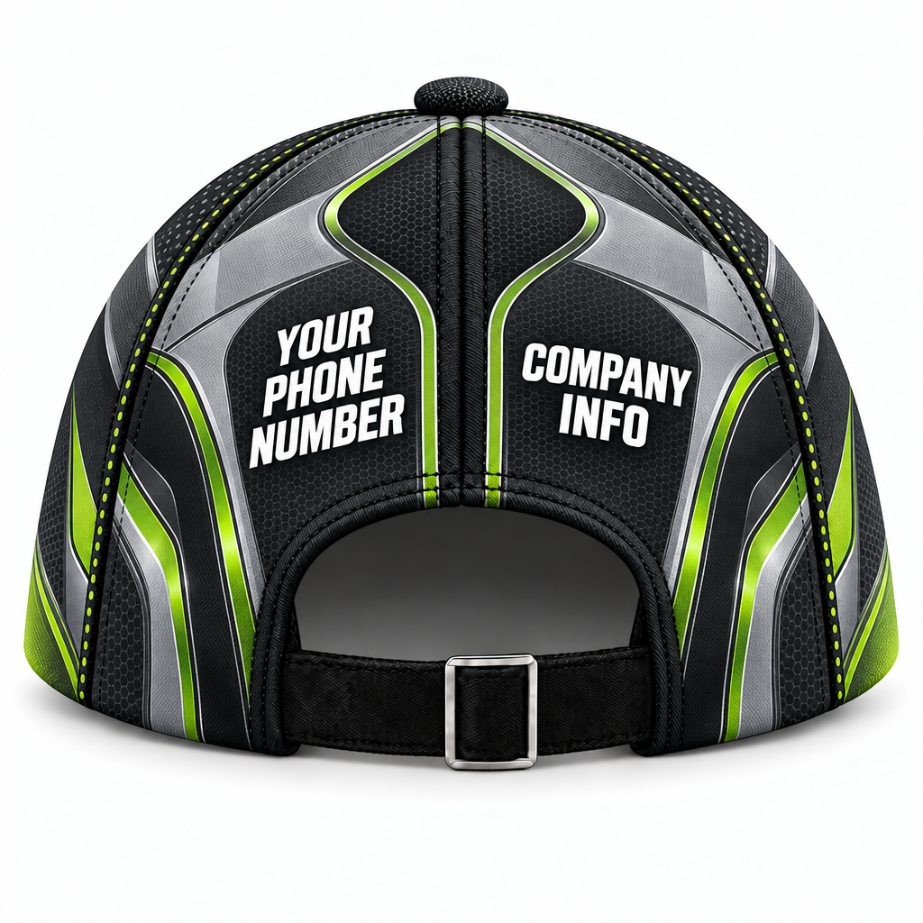 HTJS032 personalized cap back product mockup