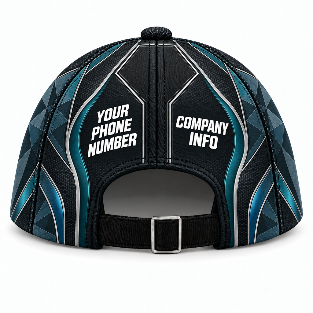 HTJS033 personalized cap back product mockup