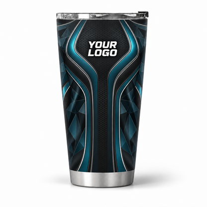 HTJS033 personalized tumbler 20oz front product mockup