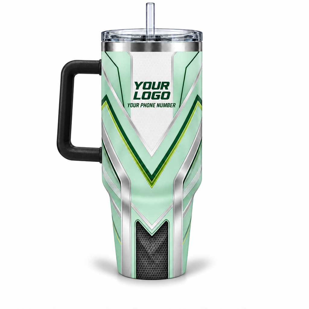 HTJS034 personalized tumbler 40oz back product mockup