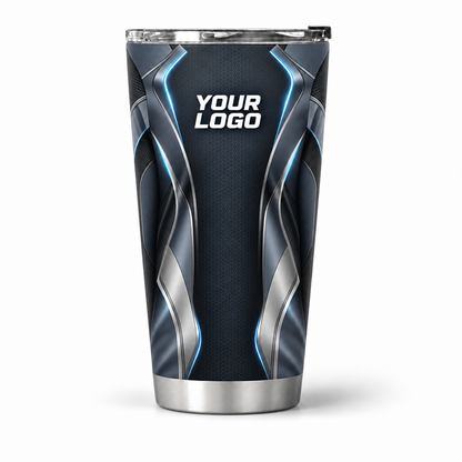 HTJS035 personalized tumbler 20oz front product mockup