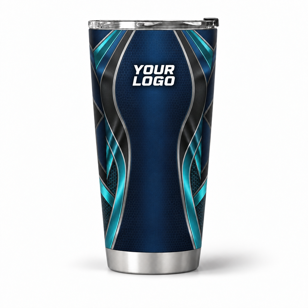 HTJS036 personalized tumbler 20oz front product mockup