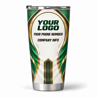HTJS037 personalized tumbler 20oz back product mockup