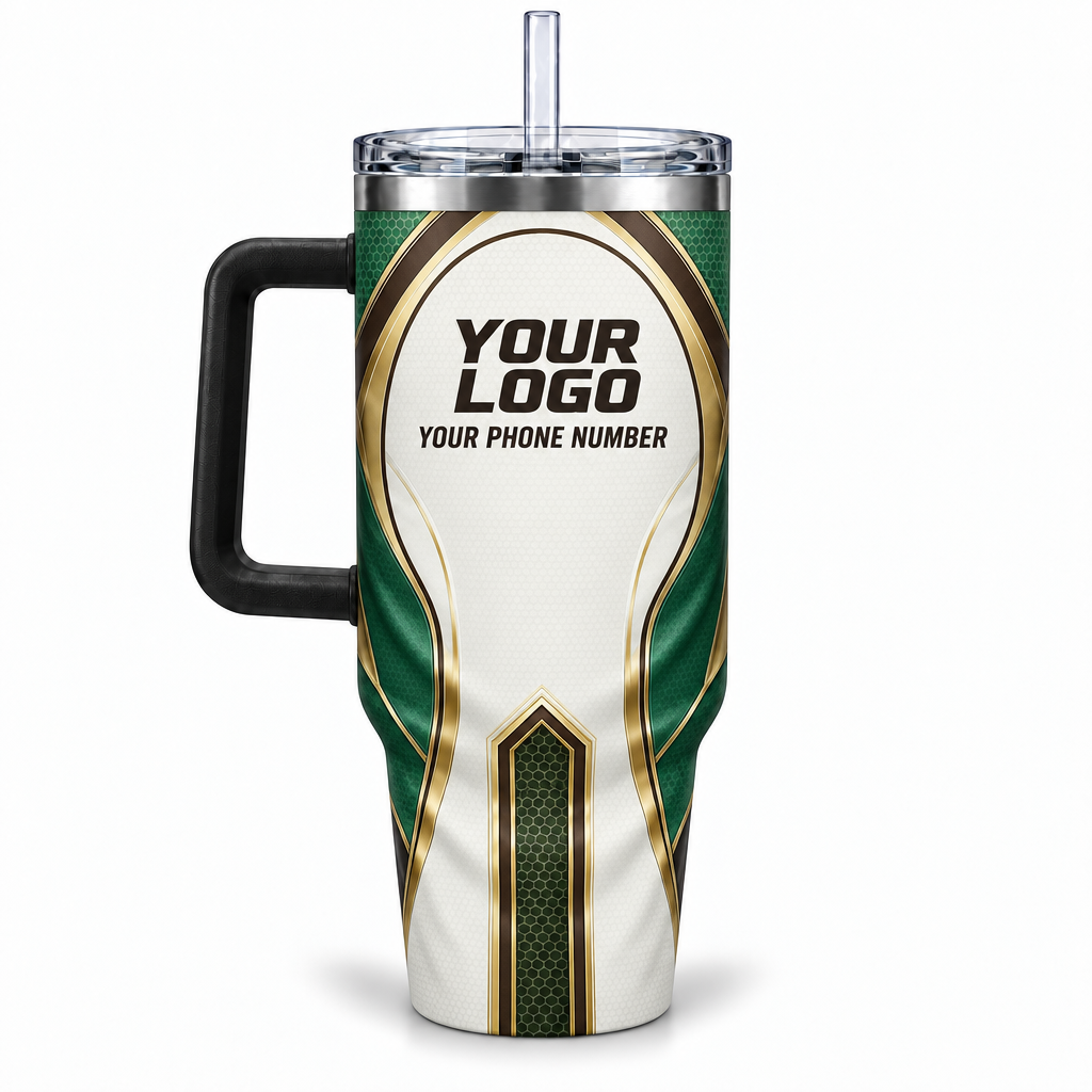 HTJS037 personalized tumbler 40oz back product mockup