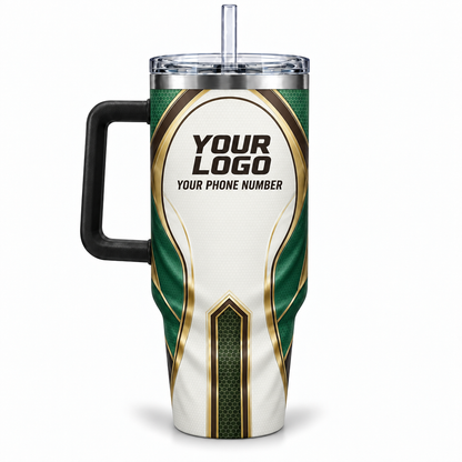 HTJS037 personalized tumbler 40oz back product mockup