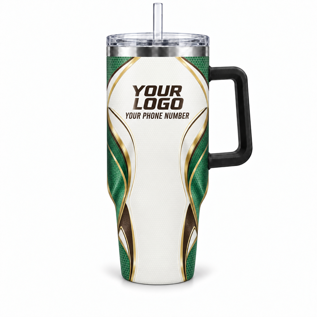 HTJS037 personalized tumbler 40oz front product mockup