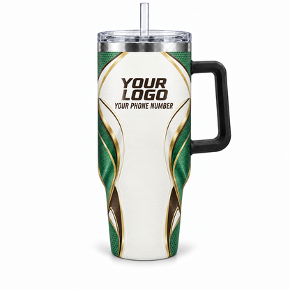 HTJS037 personalized tumbler 40oz front product mockup
