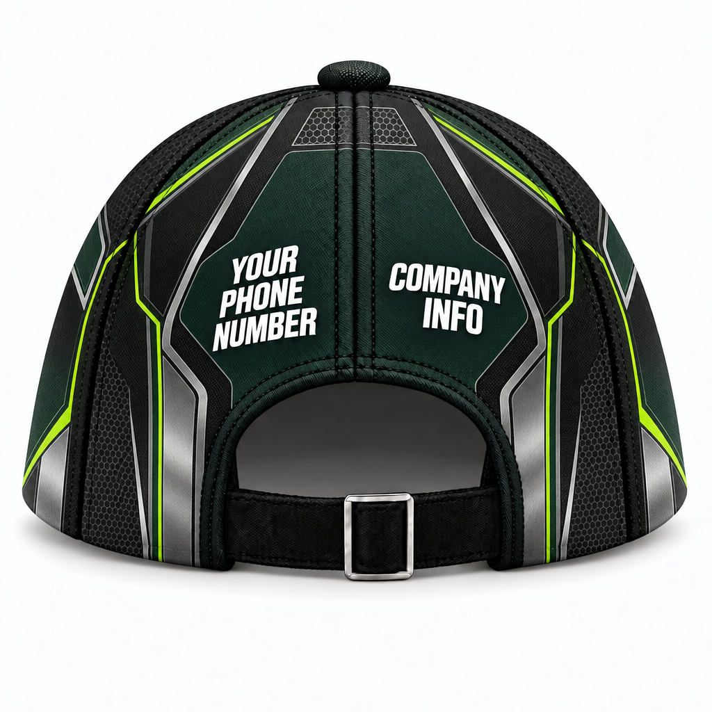 HTJS039 personalized cap back product mockup