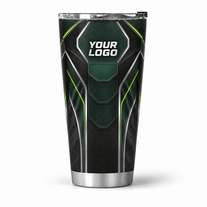 HTJS039 personalized tumbler 20oz front product mockup