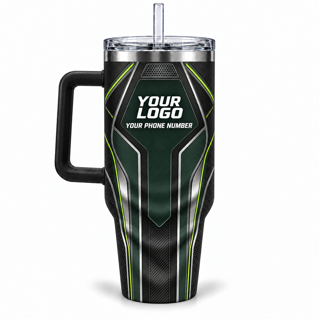 HTJS039 personalized tumbler 40oz back product mockup