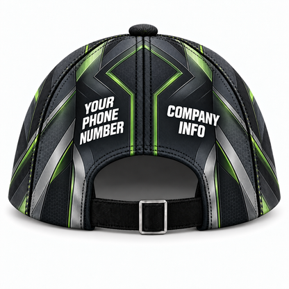 HTJS041 personalized cap back product mockup