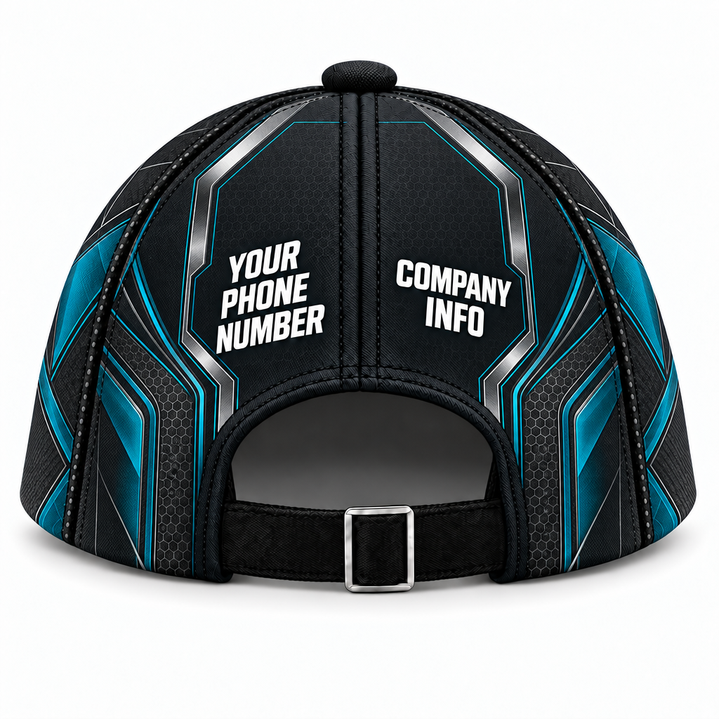 HTJS042 personalized cap back product mockup