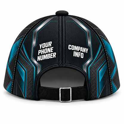 HTJS042 personalized cap back product mockup