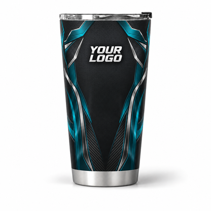 HTJS042 personalized tumbler 20oz front product mockup