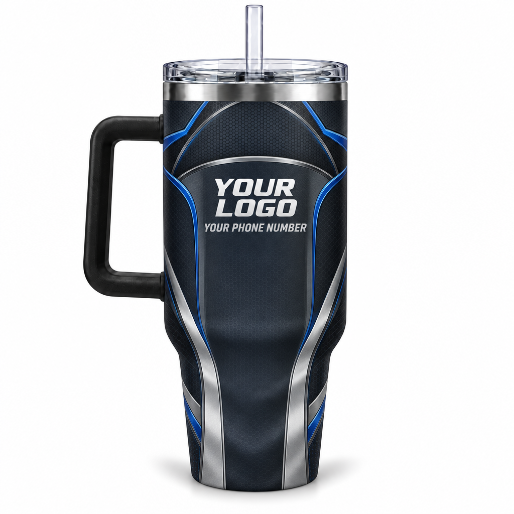 HTJS043 personalized tumbler 40oz back product mockup
