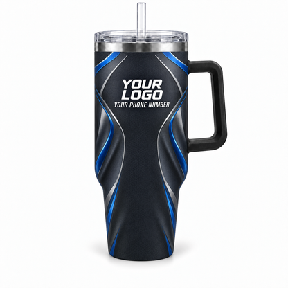 HTJS043 personalized tumbler 40oz front product mockup