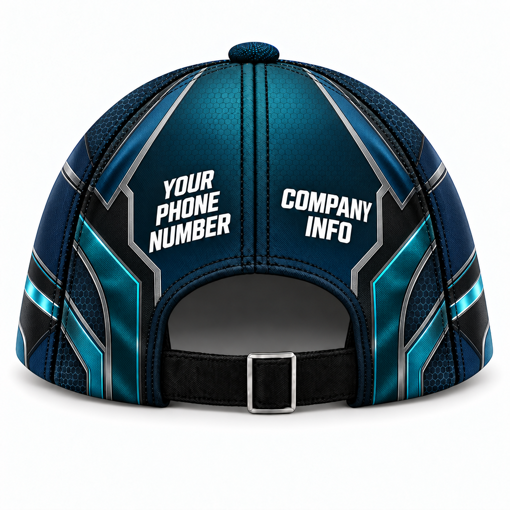 HTJS044 personalized cap back product mockup