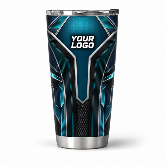 HTJS044 personalized tumbler 20oz front product mockup