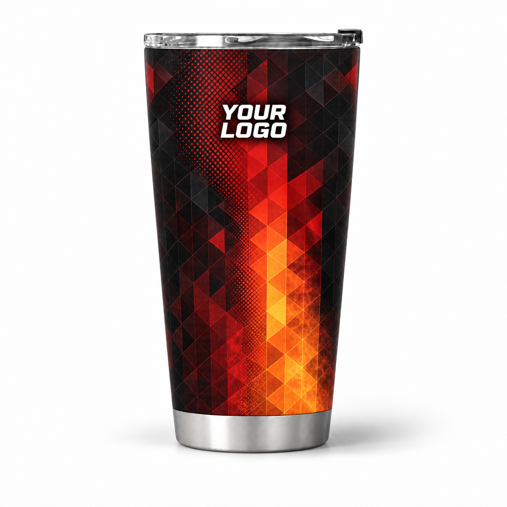 HVA001 personalized tumbler 20oz front product mockup