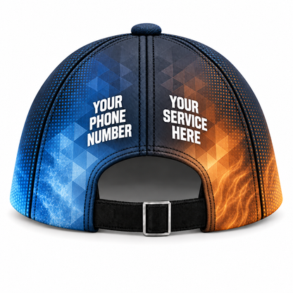 HVA002 personalized cap back product mockup