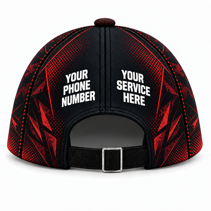 HVA003 personalized cap back product mockup