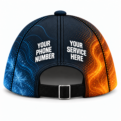 HVA004 personalized cap back product mockup