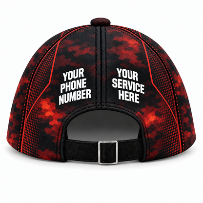 HVA005 personalized cap back product mockup