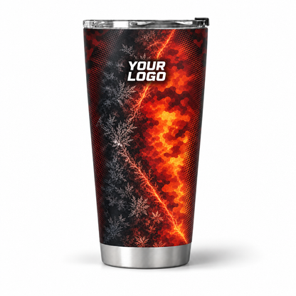 HVA005 personalized tumbler 20oz front product mockup
