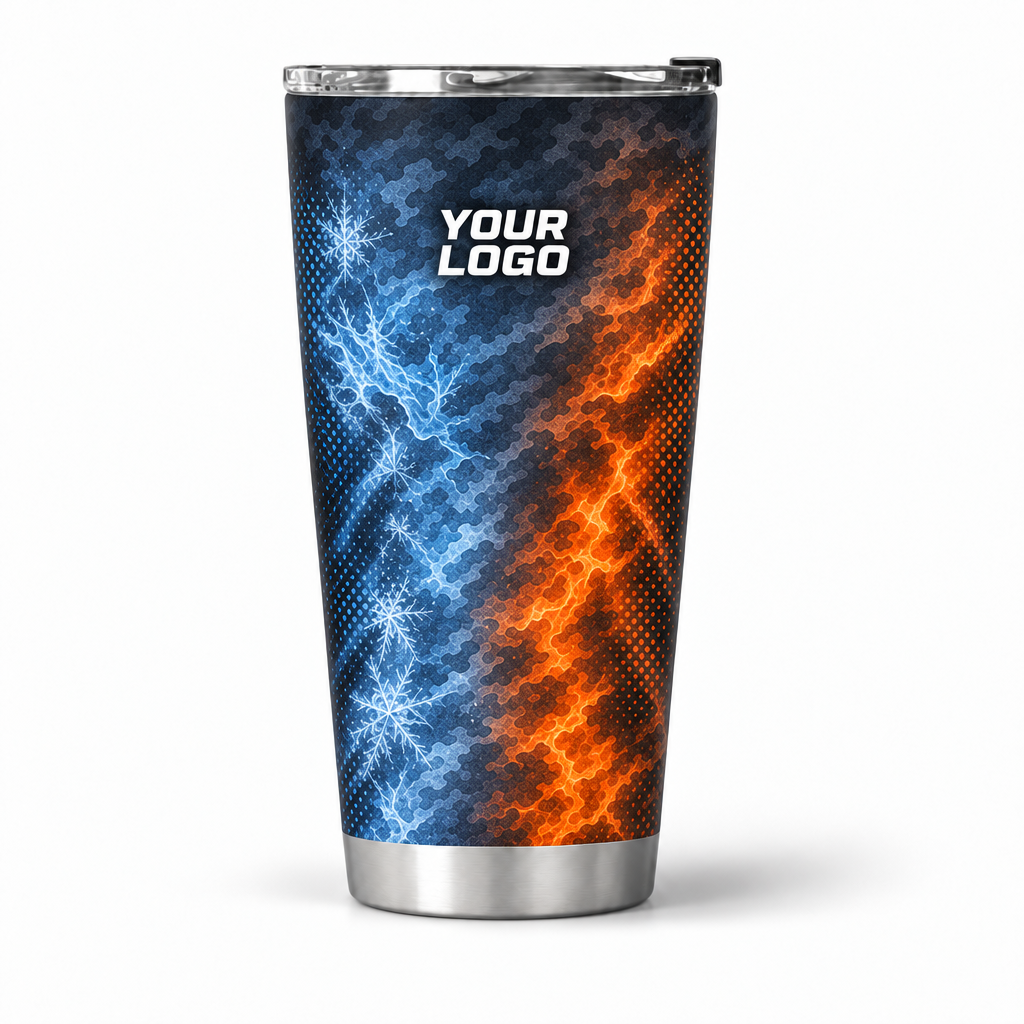 HVA006 personalized tumbler 20oz front product mockup