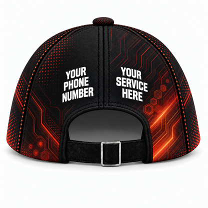 HVA007 personalized cap back product mockup