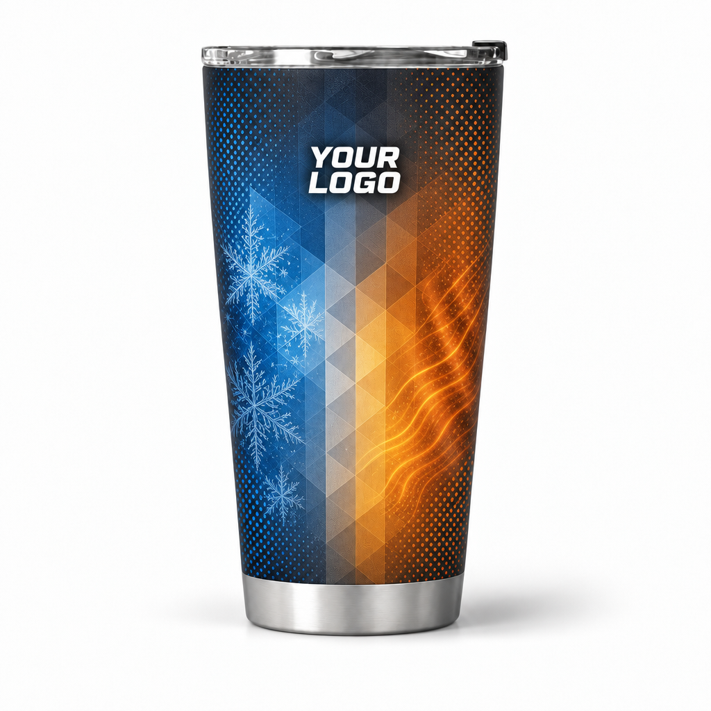 HVA009 personalized tumbler 20oz front product mockup