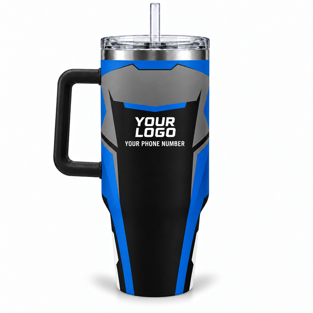 HVMC01B personalized tumbler 40oz back product mockup