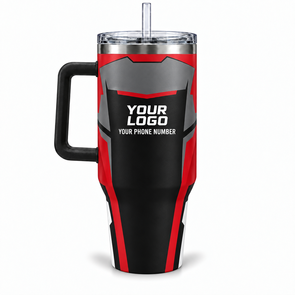 HVMC01R personalized tumbler 40oz back product mockup