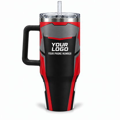 HVMC01R personalized tumbler 40oz back product mockup