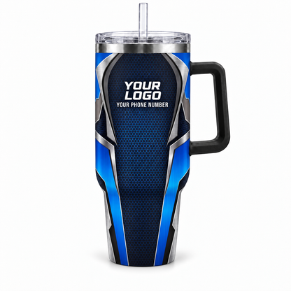 HVMC02B personalized tumbler 40oz front product mockup