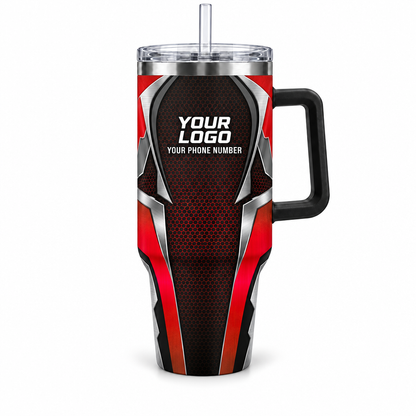 HVMC02R personalized tumbler 40oz front product mockup
