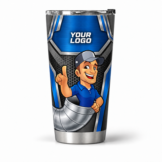HVMC04B personalized tumbler 20oz front product mockup