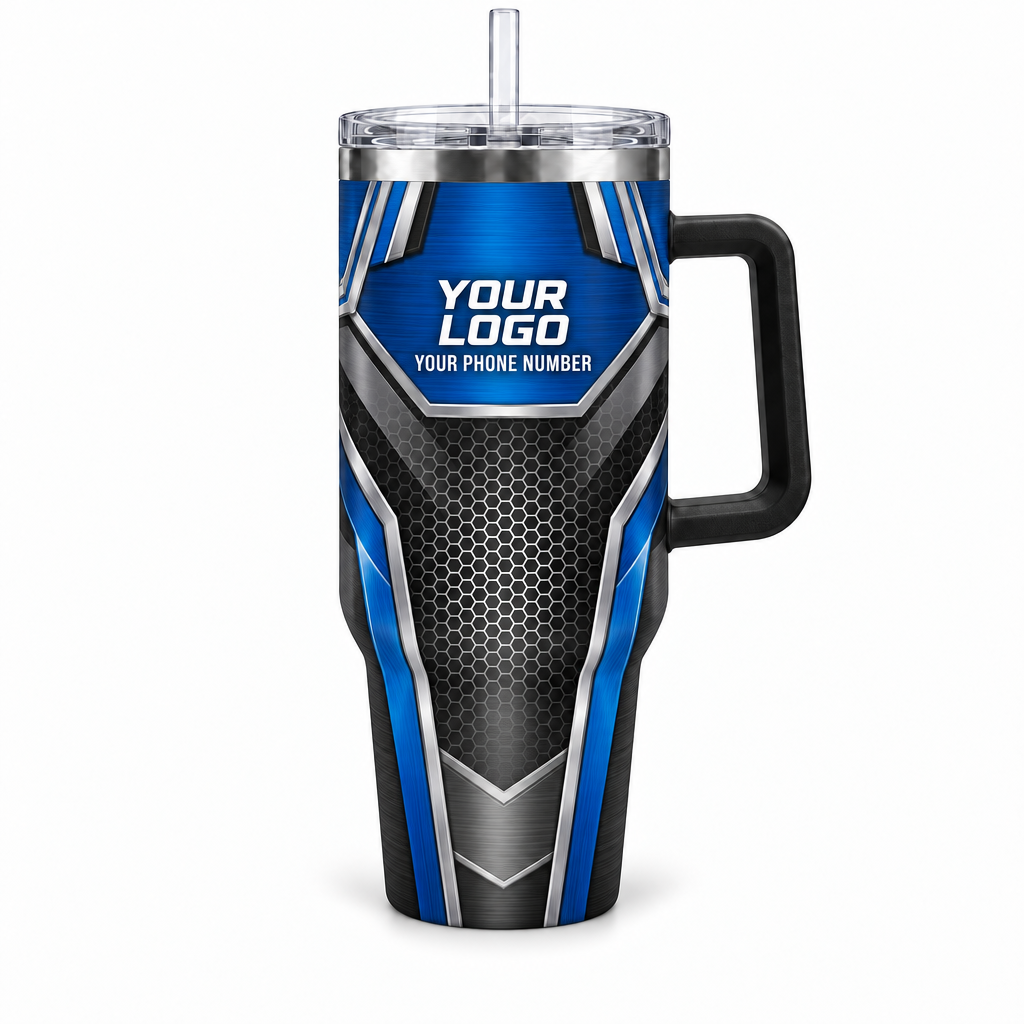HVMC04B personalized tumbler 40oz front product mockup