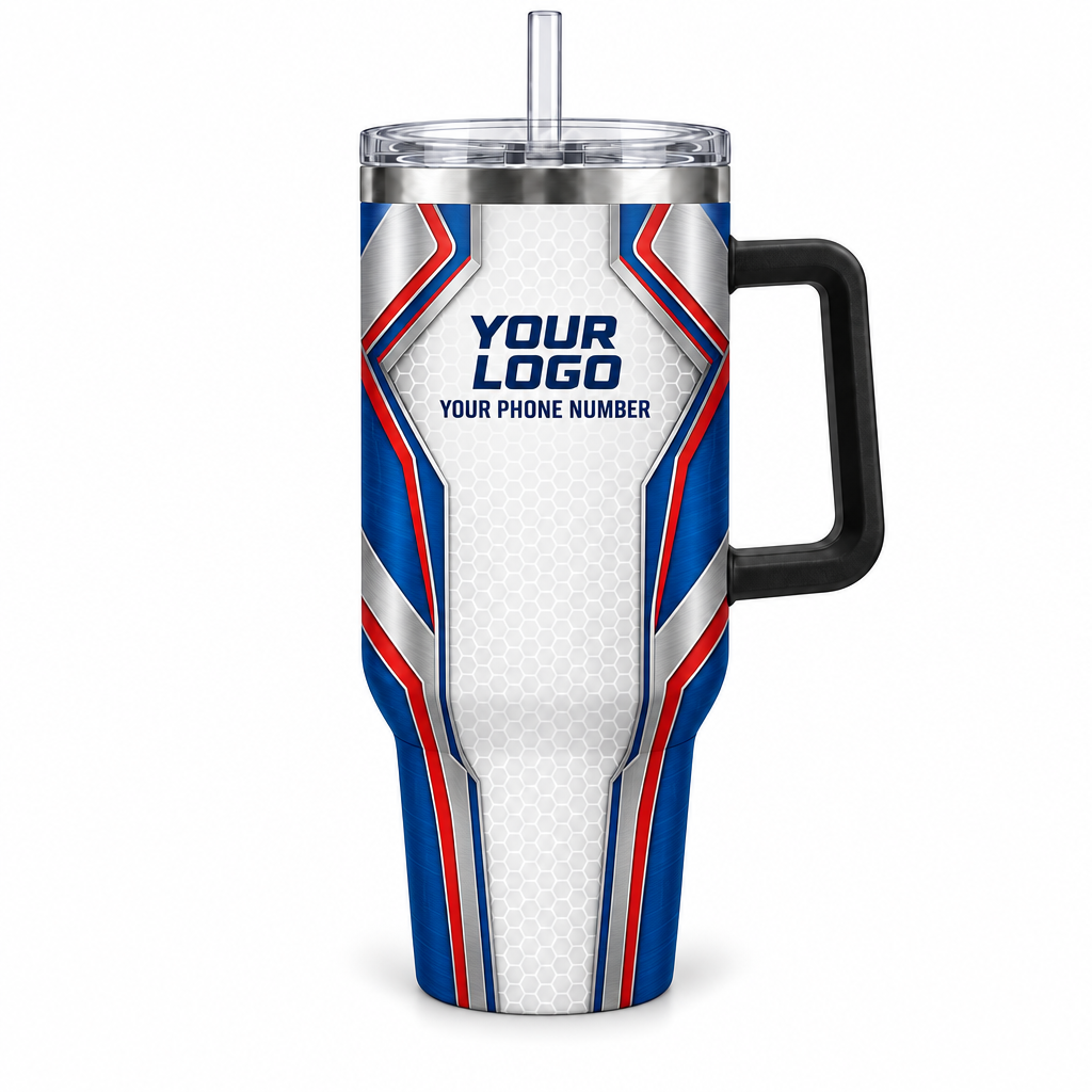 HVMC05B personalized tumbler 40oz front product mockup