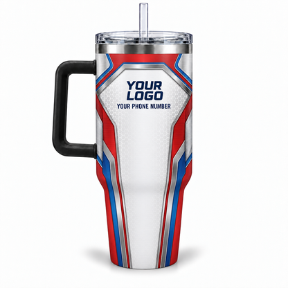 HVMC05R personalized tumbler 40oz back product mockup